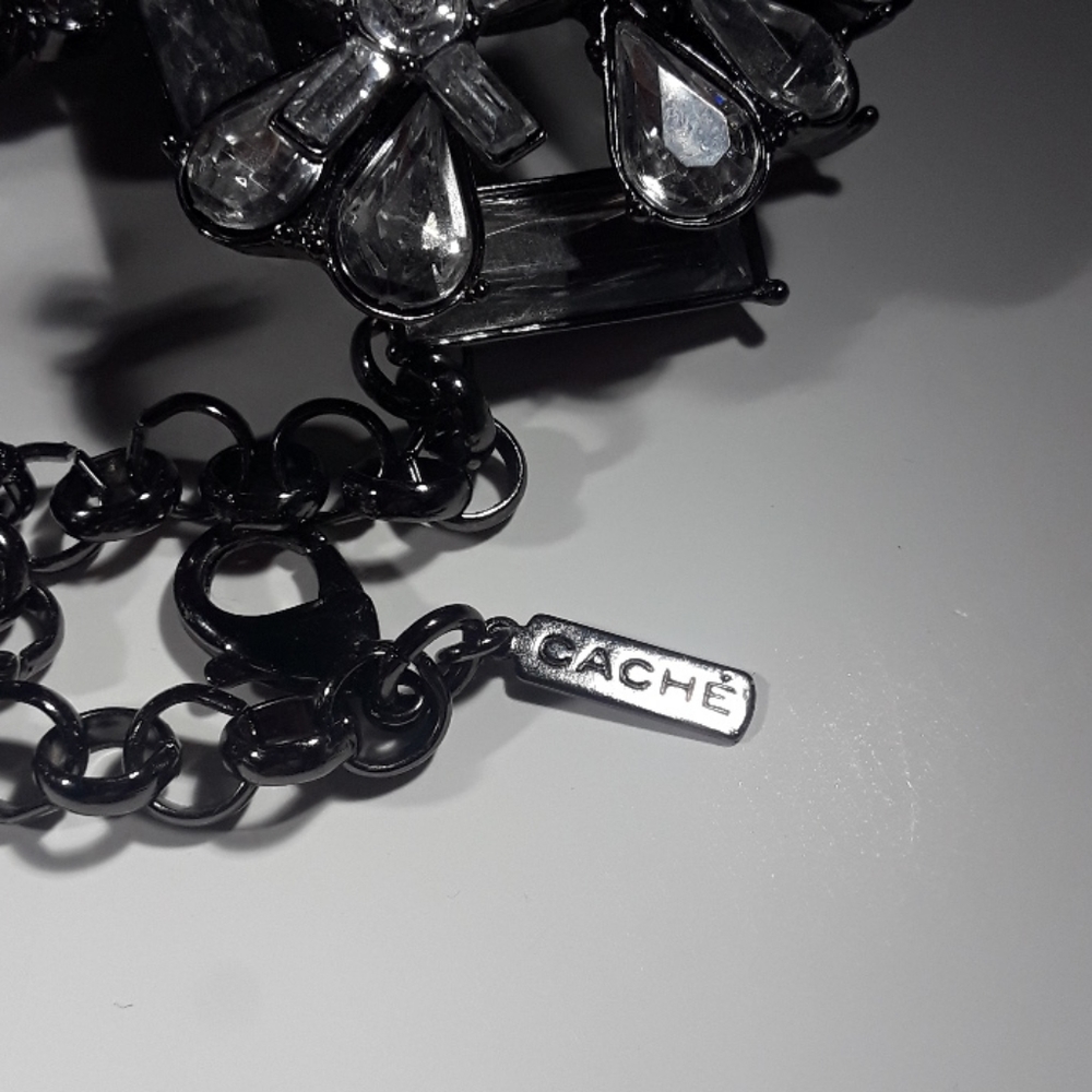 Cache 2 Tone Statement Necklace - image 4